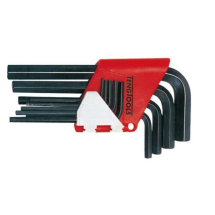 TENG METRIC HEX KEY SET 1.5MM - 10MM 9 PC TENG METRIC HEX KEY SET 1.5MM - 10MM 9 PC