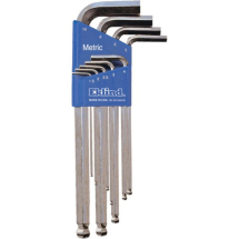 EKLIND METRIC BRIGHT BALL-END HEX L KEY SET 9PC EKLIND METRIC BRIGHT BALL-END HEX L KEY SET 9PC