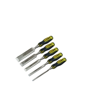 STANLEY FATMAX WOOD CHISEL SET 5 PC STANLEY FATMAX WOOD CHISEL SET 5 PC