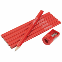 DRAPER CARPENTERS PENCIL AND SHARPEN SET 6PC DRAPER CARPENTERS PENCIL AND SHARPEN SET 6PC