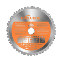 EVOLUTION MULTI MATERIAL CUTTING SAW BLADE 210MM
