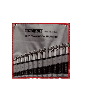 TENG METRIC COMBINATION SPANNER SET 12PC 6512MM1 8-19MM TENG METRIC COMBINATION SPANNER SET 12PC 6512MM1 8-19MM
