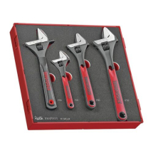 TENG ADJUSTABLE WRENCH SET 4PC TENG ADJUSTABLE WRENCH SET 4PC