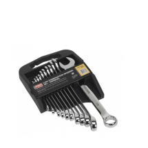 SEALEY COMBINATION SPANNER SET 11PC 1/4-7/8inch SEALEY COMBINATION SPANNER SET 11PC 1/4-7/8inch