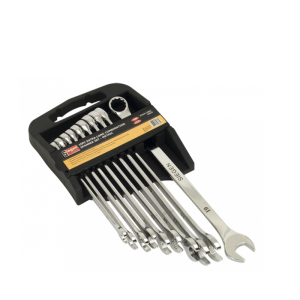 SEALEY METRIC EXTRA LONG COMBINATION SPANNER SET 10PC 10-19MM SEALEY METRIC EXTRA LONG COMBINATION SPANNER SET 10PC 10-19MM