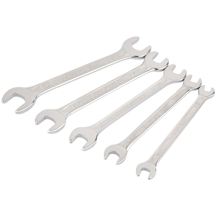 ELORA MIDGET BA OPEN END SPANNER SET 5PC ELORA MIDGET BA OPEN END SPANNER SET 5PC