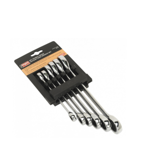 SEALEY METRIC RATCHET RING WRENCH SET 6 PC SEALEY METRIC RATCHET RING WRENCH SET 6 PC