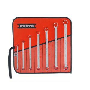 PROTO METRIC OFFSET RING SPANNER SET 7PC 6-19MM PROTO METRIC OFFSET RING SPANNER SET 7PC 6-19MM