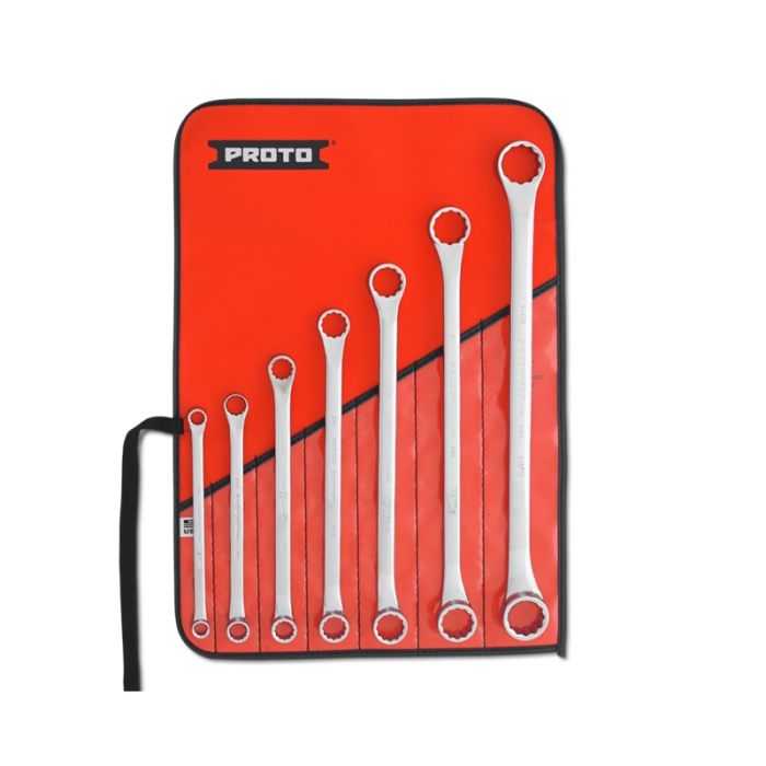 PROTO IMPERIAL OFFSET RING SPANNER SET 7PC 3/8-1.1/8Inch PROTO IMPERIAL OFFSET RING SPANNER SET 7PC 3/8-1.1/8Inch
