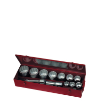 TENG METRIC SOCKET SET 14PC 1inch DRIVE 36-80MM TENG METRIC SOCKET SET 14PC 1inch DRIVE 36-80MM