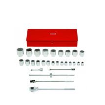 PROTO IMPERIAL SOCKET SET 1inch DRIVE 28PC 1.1/16 - 3.1/2inch PROTO IMPERIAL SOCKET SET 1inch DRIVE 28PC 1.1/16 - 3.1/2inch