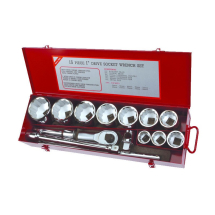AOK METRIC 12PT SOCKET SET 14PC 1inch SD 36MM - 80MM AOK METRIC 12PT SOCKET SET 14PC 1inch SD 36MM - 80MM