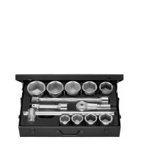 FACOM METRIC 6PT SOCKET SET 1inch 13PC 41-80MM FACOM METRIC 6PT SOCKET SET 1inch 13PC 41-80MM