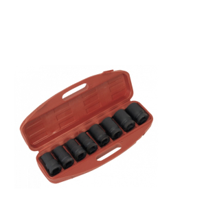 SEALEY 1" DRIVE METRIC DEEP IMPACT SOCKET SET 8PC 27-41MM SEALEY 1" DRIVE METRIC DEEP IMPACT SOCKET SET 8PC 27-41MM