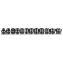 TENG STUBBY IMPACT SOCKET CLIP RAIL SET 12 PC 1/2inch TENG STUBBY IMPACT SOCKET CLIP RAIL SET 12 PC 1/2inch