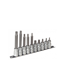 SEALEY SPLINE BIT SOCKET SET 1/2inch DRIVE 10PC M5-M12 SEALEY SPLINE BIT SOCKET SET 1/2inch DRIVE 10PC M5-M12