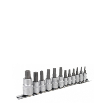 SEALEY 1/4inch, 3/8inch & 1/2inch DRIVE TORX BIT SOCKET SET 12PC T10-T60 SEALEY 1/4inch, 3/8inch & 1/2inch DRIVE TORX BIT SOCKET SET 12PC T10-T60
