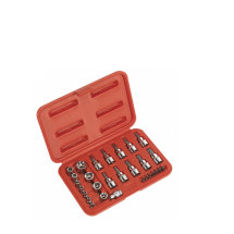 SEALEY 1/4inch & 3/8inch DRIVE TORX SOCKET AND BIT SET 29PC AK6193 SEALEY 1/4inch & 3/8inch DRIVE TORX SOCKET AND BIT SET 29PC AK6193