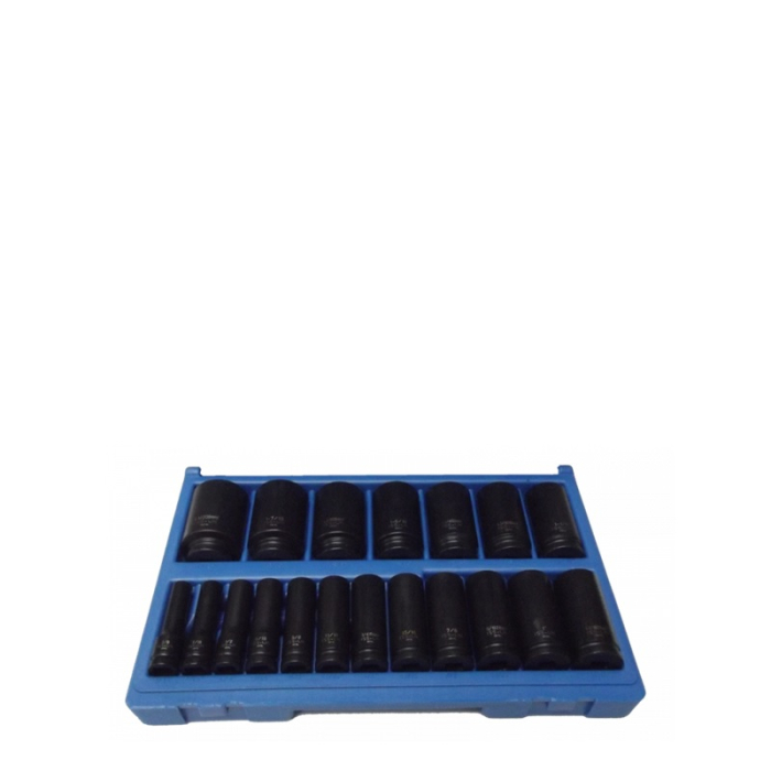 ISS-UK IMPERIAL 1/2Inch DRIVE DEEP IMPACT SOCKET SET 19PC 3/8-1.1/2Inch ISS-UK IMPERIAL 1/2Inch DRIVE DEEP IMPACT SOCKET SET 19PC 3/8-1.1/2Inch