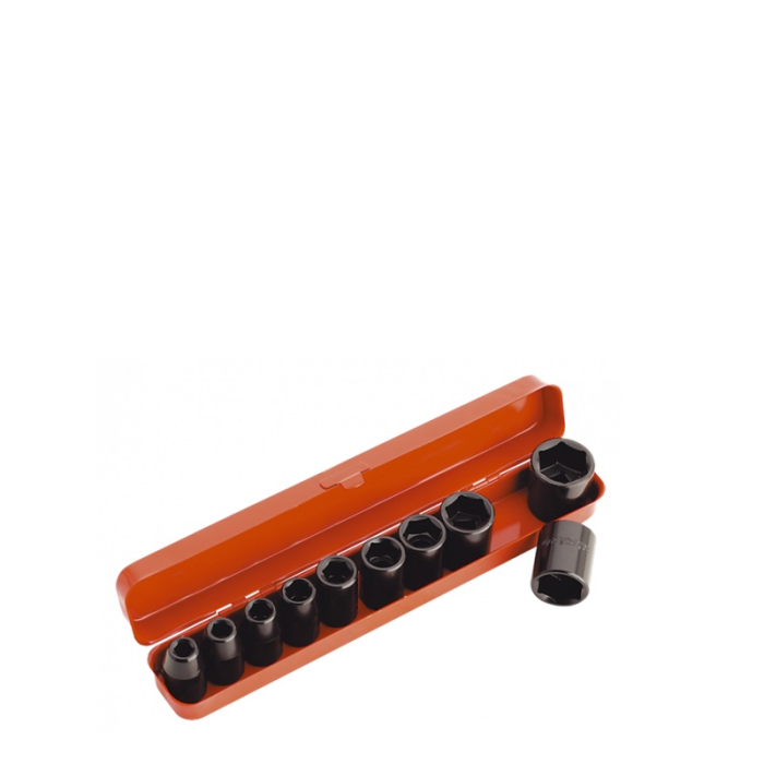 SEALEY 1/2Inch DRIVE METRIC IMPACT SOCKET SET 10PC 9-27MM AK56/11M SEALEY 1/2Inch DRIVE METRIC IMPACT SOCKET SET 10PC 9-27MM AK56/11M