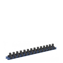 SEALEY ALUMINIUM 1/2inch SD SOCKET RETAINING RAIL SR1214 SEALEY ALUMINIUM 1/2inch SD SOCKET RETAINING RAIL SR1214