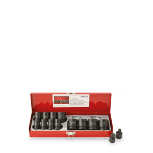 ISS-UK 1/2" DRIVE IMPERIAL DEEP IMPACT SOCKET SET 14PC SET08AFL