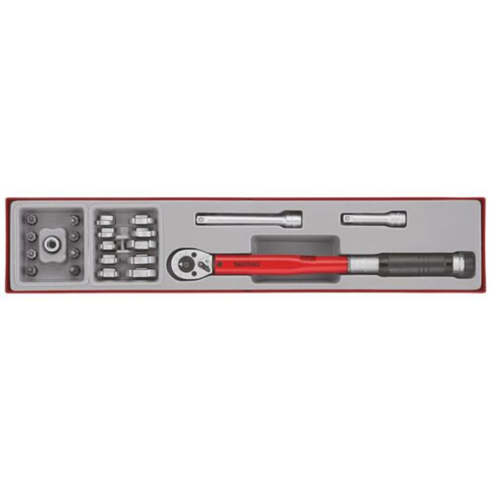 TENG TORQUE WRENCH SET 20 - 110Nm 3/8Inch 22PC TENG TORQUE WRENCH SET 20 - 110Nm 3/8Inch 22PC