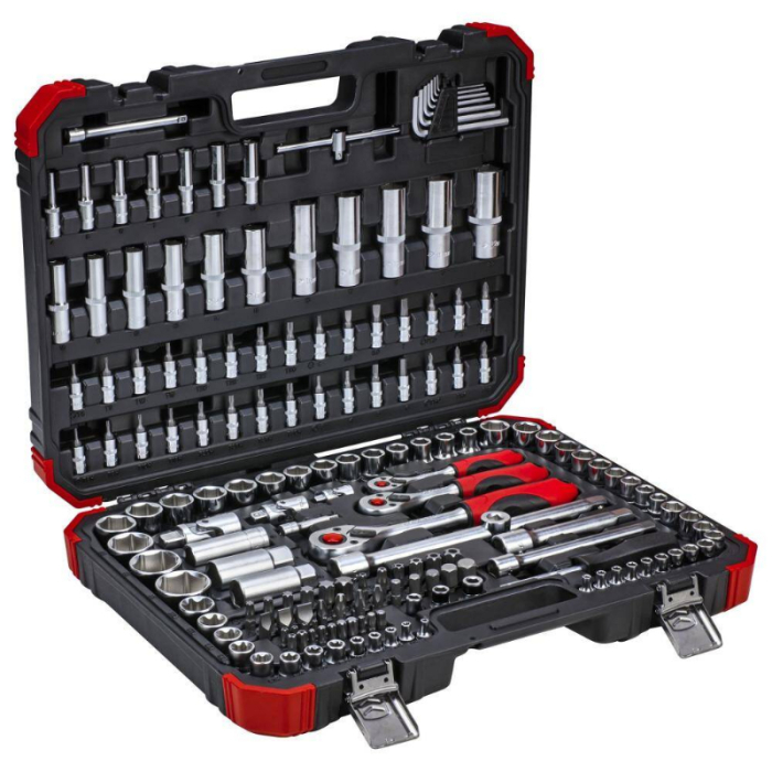 GEDORE RED DRIVE SOCKET SET 172 PC 1/2Inch - 3/8Inch - 1/4Inch GEDORE RED DRIVE SOCKET SET 172 PC 1/2Inch - 3/8Inch - 1/4Inch