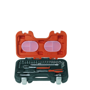 BAHCO 1/4" DRIVE METRIC SOCKET SET 29PC S290