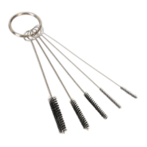 SEALEY MINI BRUSH SPRAY GUN CLEANING SET 5PC SEALEY MINI BRUSH SPRAY GUN CLEANING SET 5PC