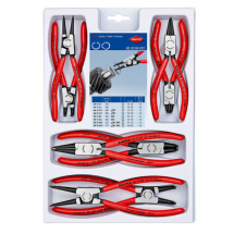 KNIPEX CIRCLIP PLIERS SET 00 20 04 V01 8PC 12inch KNIPEX CIRCLIP PLIERS SET 00 20 04 V01 8PC 12inch