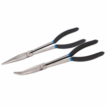 DRAPER LONG REACH LONG NOSE PLIER SET 2PC DRAPER LONG REACH LONG NOSE PLIER SET 2PC