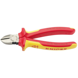 KNIPEX FULLY INSULATED VDS DIAGONAL SIDE CUTTERS 160MM