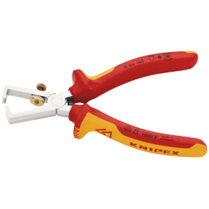 KNIPEX INSULATED WIRESTRIPPERS 160MM