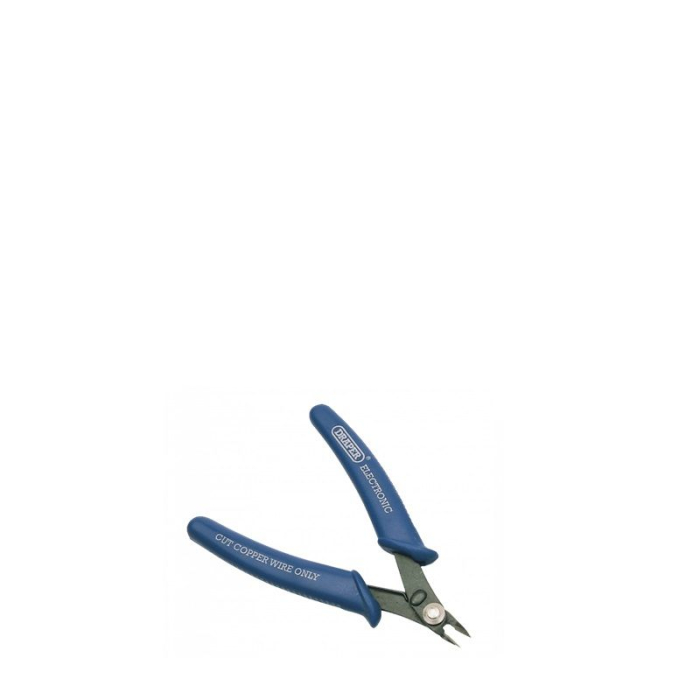 DRAPER ELECTONICS FLUSH CUT SIDECUTTERS 130MM DRAPER ELECTONICS FLUSH CUT SIDECUTTERS 130MM