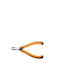 BAHCO SMOOTH JAW PRECISION BENT SNIPE NOSE PLIERS 130MM