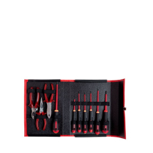 BAHCO VDE BELZER INSULATED PLIER & SCREWDRIVER KIT 10PC