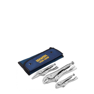 IRWIN VISE GRIP LOCKING PLIER SET 3PC
