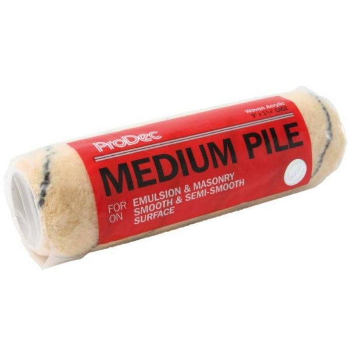 RODO PRODEC MEDIUM ROLLER PILE 9Inch REFILL 1.3/4Inch CORE RODO PRODEC MEDIUM ROLLER PILE 9Inch REFILL 1.3/4Inch CORE