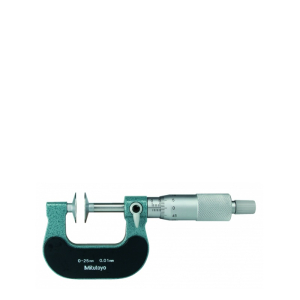 Mitutoyo Metric Rotating Disc Micrometer 0-25MM - MPN: 123-101 Mitutoyo Metric Rotating Disc Micrometer 0-25MM - MPN: 123-101