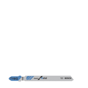 BOSCH JIGSAW BLADE T118B METAL 5PC 3 - 6MM