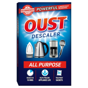 OUST ALL PURPOSE DESCALER 3 X 25ML SACHETS