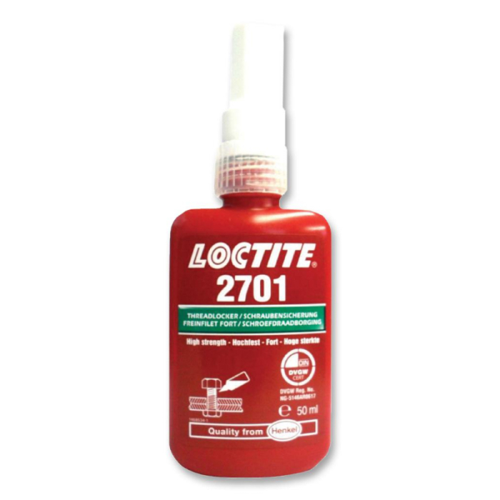 LOCTITE ADHESIVE THREDLOCK 2701 50ML LOCTITE ADHESIVE THREDLOCK 2701 50ML