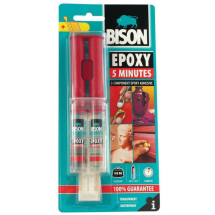 BISON  5 MINUTE EPOXY GLUE 24ML BISON  5 MINUTE EPOXY GLUE 24ML