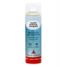 AERSOL SOLUTIONS CLEAR LACQUER 500ML