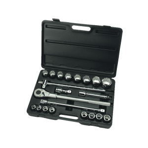 AOK METRIC 12PT SOCKET SET 21PC 3/4" SD 19MM - 50MM