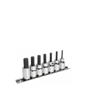 SEALEY 3/8" DRIVE METRIC HEX BIT SOCKET SET 7PC AK62253