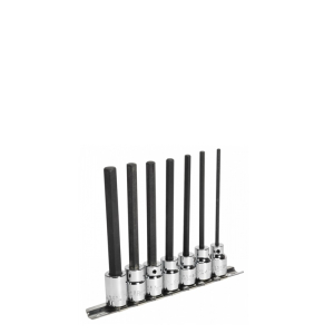 SEALEY 3/8" DRIVE METRIC HEX BIT SOCKET SET 7PC AK62254