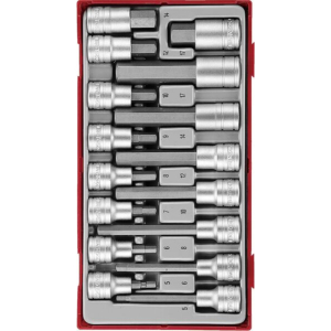 TENG HEX BIT SOCKET SET TT1 1/2"16PC