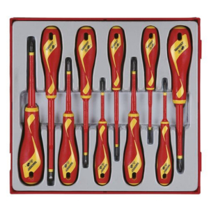 TENG INSULATED SCREWDRIVER SET MIXED TT2 10PC